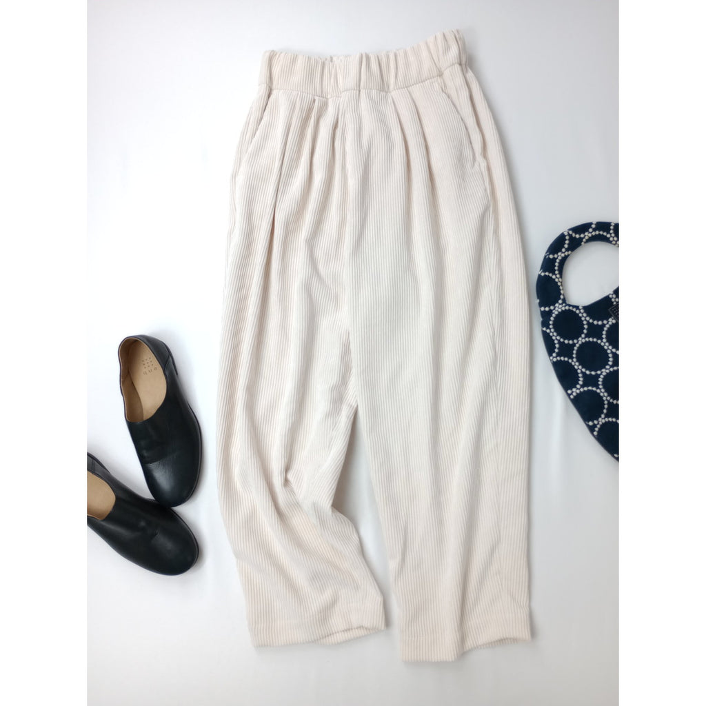 NO CONTROL AIR ノーコントロールエアー コーデュロイ パンツ アイボリー  XS (9M＋2293)【中古】