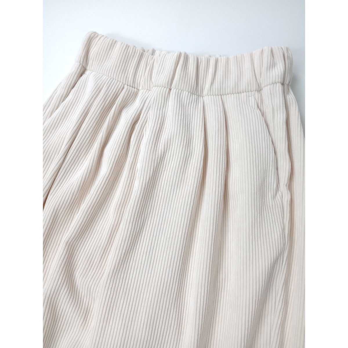 NO CONTROL AIR ノーコントロールエアー コーデュロイ パンツ アイボリー  XS (9M＋2293)【中古】