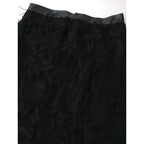 RIM.ARK リムアーク Tulle Iline long SK チュールIラインロングスカート 黒 ブラック  38 【中古】