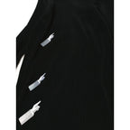 Jens イェンス プリーツ ロング 長袖  深スリット ワンピース 黒 ブラック  【中古】