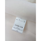 NEAU ニュー Linen Collarless Jacket リネン 麻 100％ ノーカラー カラーレス ジャケット アイボリー 1   【中古】