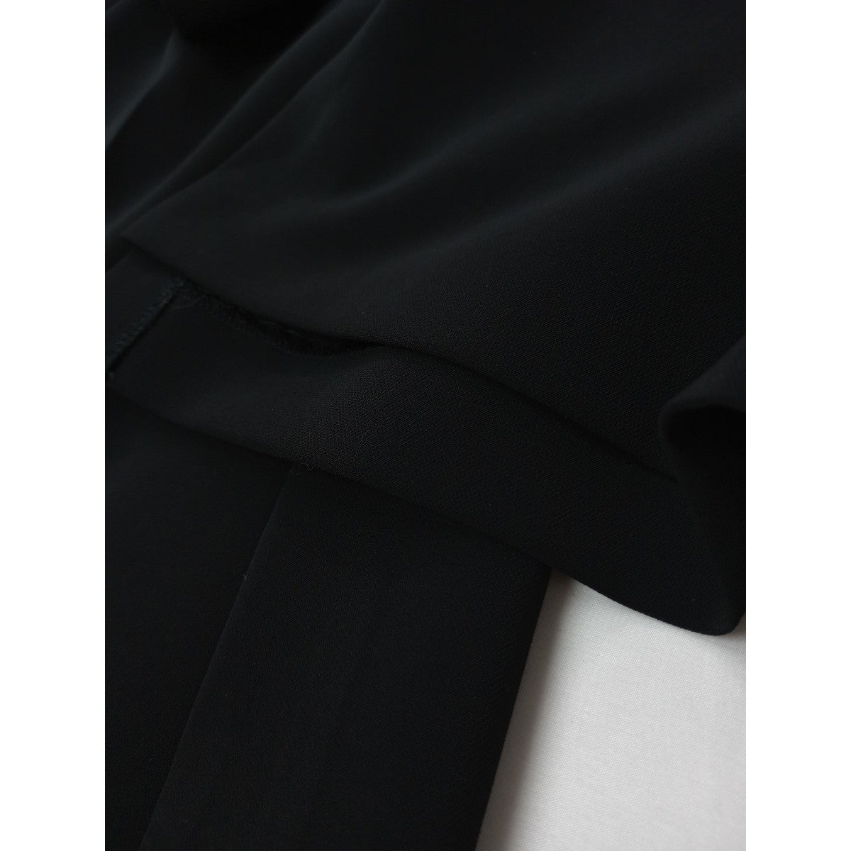 RIM.ARK リムアーク JK detail tops ジャケットディティールトップス  Double cloth style up PT ダブルクロススタイルアップパンツ 黒 ブラック 【中古】