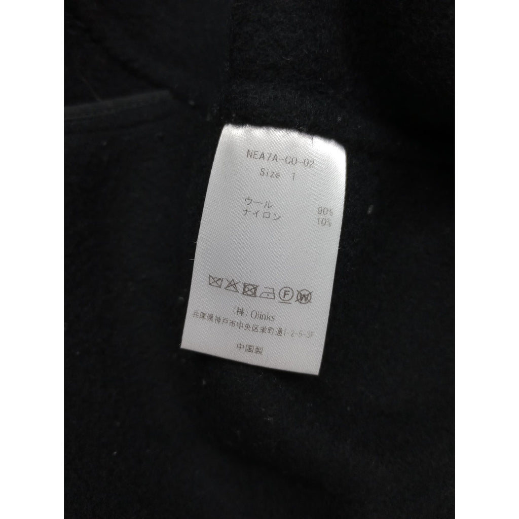 NEAU ニュー Serene Robe Coat  ローブ コート  ロング ガウン 黒 ブラック   1 (9M＋1500)【中古】