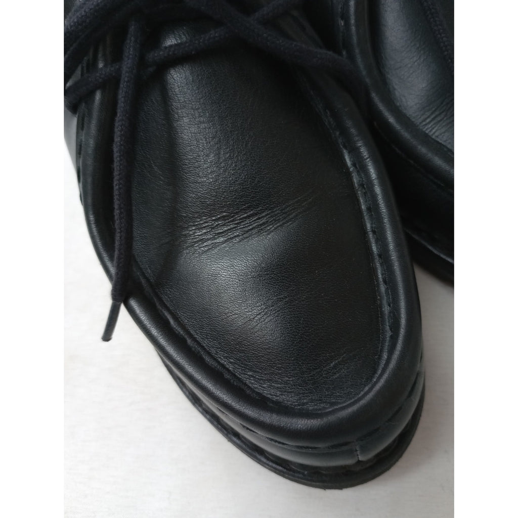 Paraboot パラブーツ MICHAEL GRIFF II ミカエル レザー シューズ  靴  黒 ブラック 4 【中古】