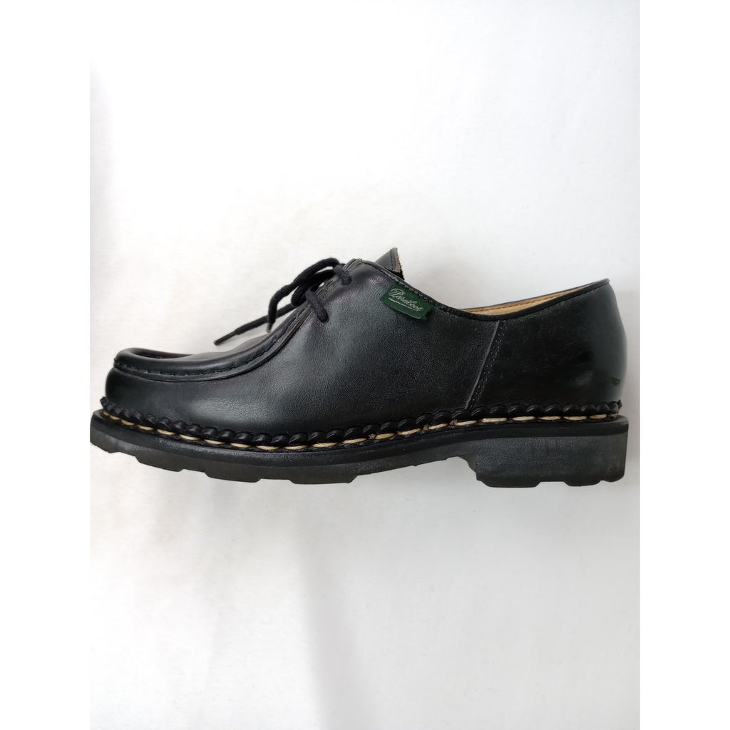 Paraboot パラブーツ MICHAEL GRIFF II ミカエル レザー シューズ  靴  黒 ブラック 4 【中古】