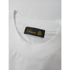 DRAWER ドゥロワー 天竺 シアーパフスリーブ クルーネック 半袖Ｔシャツ カットソー プルオーバー 白 【中古】