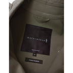 MACKINTOSH  マッキントッシュ リバティ 柄 ゴム引き トレンチコート カーキ  36  【中古】