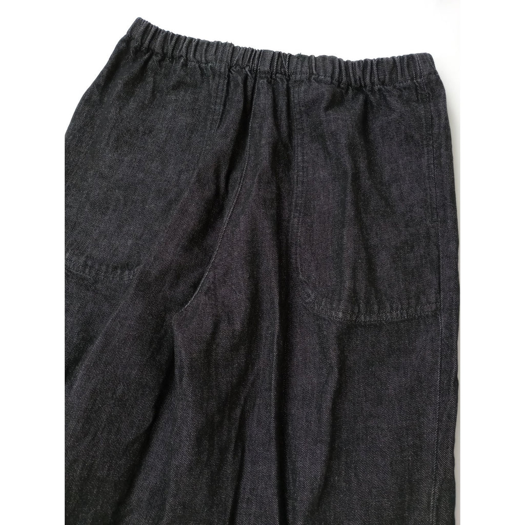 DANTON ダントン イージーデニム パンツ  黒 ブラック 36 【中古】