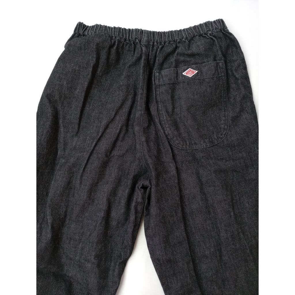 DANTON ダントン イージーデニム パンツ  黒 ブラック 36 【中古】