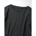26SS  MICA & DEAL マイカ＆ディール  ショート ニット T-shirt  Tシャツ トップス  グレー FREE【中古】