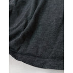 26SS  MICA & DEAL マイカ＆ディール  ショート ニット T-shirt  Tシャツ トップス  グレー FREE【中古】