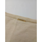 26SS  MICA & DEAL マイカ＆ディール  ショート ニット T-shirt  Tシャツ トップス  ベージュ FREE【中古】
