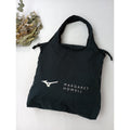 MARGARET HOWELL × MIZUNO マーガレットハウエル ミズノ POLYESTER POPLIN BAG ナイロントートバッグ 黒 ブラック 【中古】