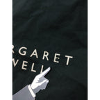 MARGARET HOWELL × MIZUNO マーガレットハウエル ミズノ POLYESTER POPLIN BAG ナイロントートバッグ 黒 ブラック 【中古】