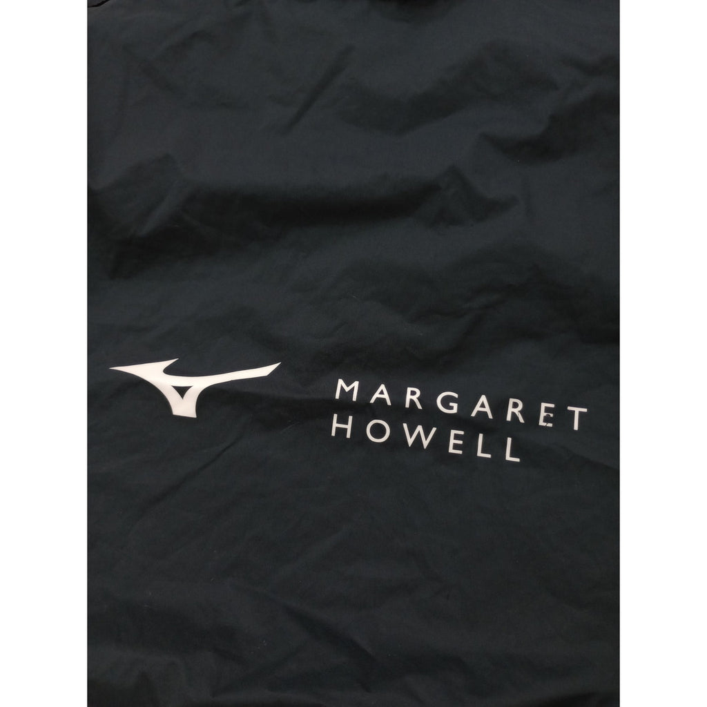 MARGARET HOWELL × MIZUNO マーガレットハウエル ミズノ POLYESTER POPLIN BAG ナイロントートバッグ 黒 ブラック 【中古】