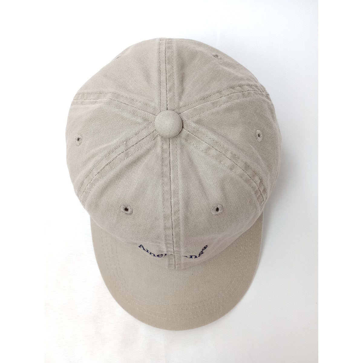 AMERICANA  アメリカーナ  キャップ 帽子  ベージュ 【中古】