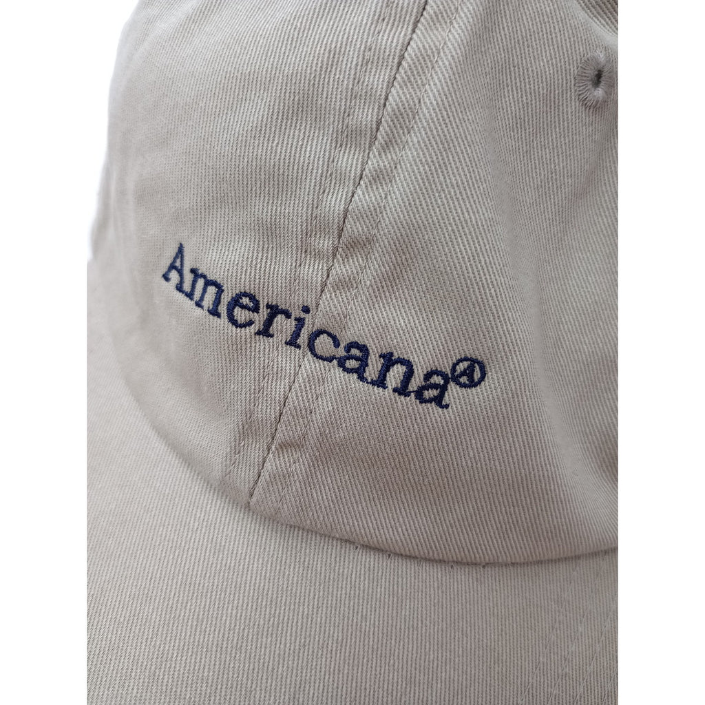 AMERICANA  アメリカーナ  キャップ 帽子  ベージュ 【中古】