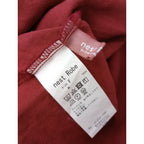 nest Robe  ネストローブ  ノースリーブ  ロング ワンピース  リネン  麻  100％ 赤 【中古】