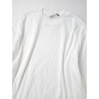 26SS mina perhonen ミナペルホネン troll ロングスリーブプルオーバー 長袖 Tシャツ ロンT カットソー トップス 白  M 【中古】
