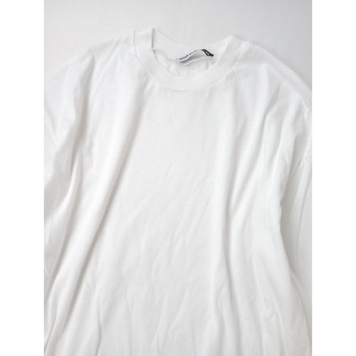 26SS mina perhonen ミナペルホネン troll ロングスリーブプルオーバー 長袖 Tシャツ ロンT カットソー トップス 白  M 【中古】
