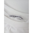 26SS mina perhonen ミナペルホネン troll ロングスリーブプルオーバー 長袖 Tシャツ ロンT カットソー トップス 白  M 【中古】