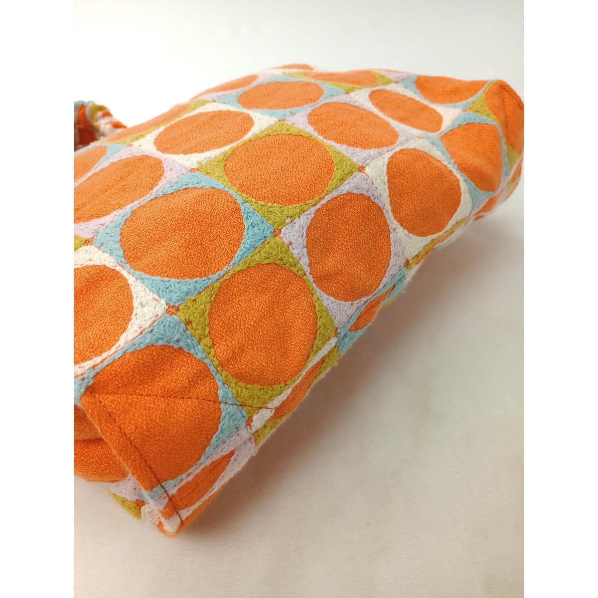 mina perhonen ミナペルホネン pallo skip bag スキップバッグ オレンジ 【中古】