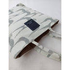 mina perhonen ミナペルホネン hello swallow toast bag トースト バッグ 白グレー 【中古】