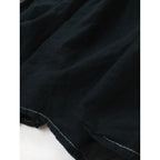 〈染〉 ne Quittez pas ヌキテパ Cotton Voile Tiered Dressコットンボイルティアードマキシドレス ワンピース 黒 ブラック S 【中古】