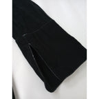 〈染〉 ne Quittez pas ヌキテパ Cotton Voile Tiered Dressコットンボイルティアードマキシドレス ワンピース 黒 ブラック S 【中古】