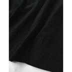 〈染〉MHL エムエイチエル マーガレットハウエル MARGARET HOWELL MATT COTTON CHECK コットン100％ ワンピース 黒 ブラック【中古】