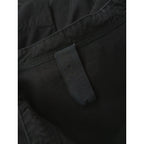 〈染〉MHL エムエイチエル マーガレットハウエル MARGARET HOWELL MATT COTTON CHECK コットン100％ ワンピース 黒 ブラック【中古】