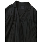 〈染〉TOUJOURS トゥジュー  カシュクール   ワンピース  黒 ブラック 【中古】