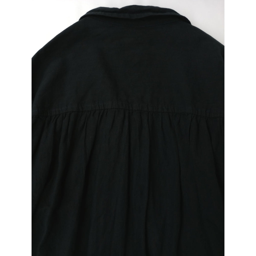 〈染〉TOUJOURS トゥジュー  カシュクール   ワンピース  黒 ブラック 【中古】