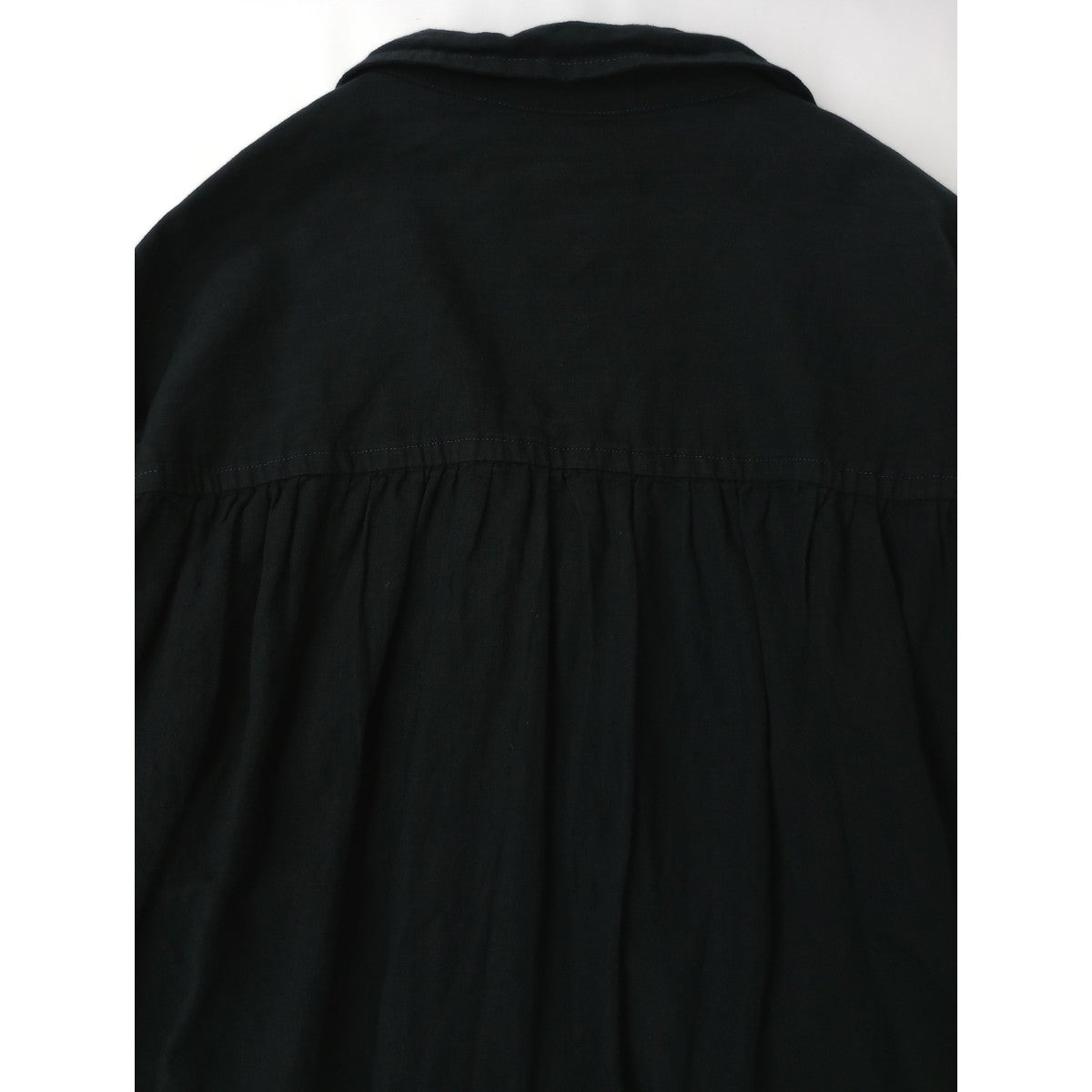 〈染〉TOUJOURS トゥジュー  カシュクール   ワンピース  黒 ブラック 【中古】