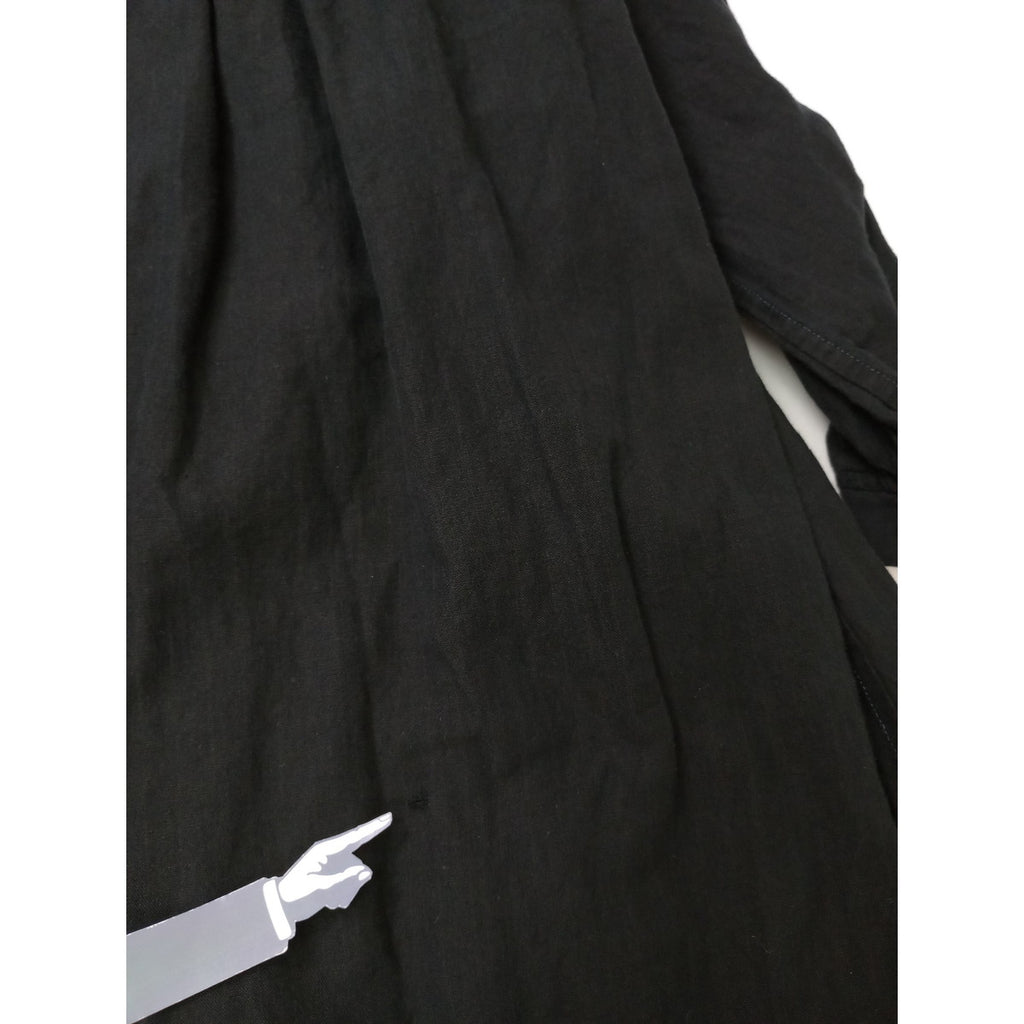 〈染〉TOUJOURS トゥジュー  カシュクール   ワンピース  黒 ブラック 【中古】