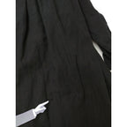 〈染〉TOUJOURS トゥジュー  カシュクール   ワンピース  黒 ブラック 【中古】