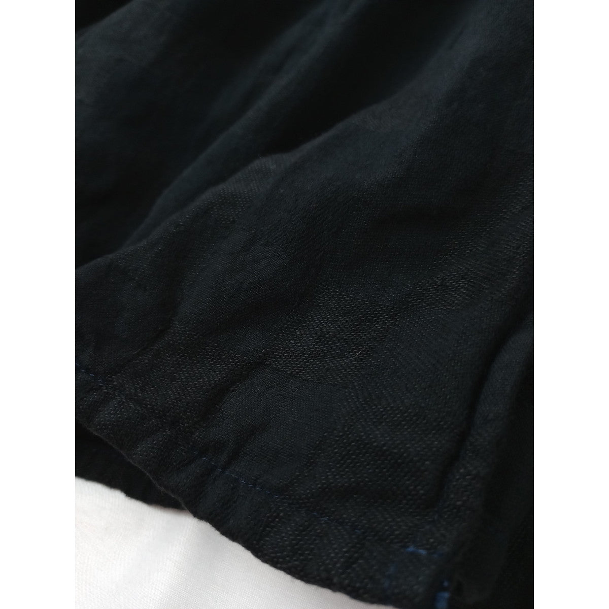 〈染〉GARMENT REPRODUCTION OF WORKERS  ガーメントリプロダクションオブワーカーズ  カシュクール ロング ワンピース  黒 ブラック 1【中古】