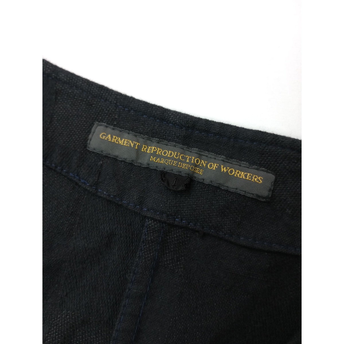 〈染〉GARMENT REPRODUCTION OF WORKERS  ガーメントリプロダクションオブワーカーズ  カシュクール ロング ワンピース  黒 ブラック 1【中古】