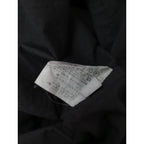 〈染〉COSMIC WONDER  コズミックワンダー ロング オーガニック コットン 100％  ドレス ワンピース 黒ブラック 0  【中古】
