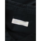 〈染〉susuri ススリ  ロング   ドレス ワンピース 黒 ブラック  0【中古】