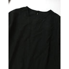 KURASHI & Trips PUBLISHING クラシ&トリップスパブリッシング 北欧暮らしの道具店  涼しさも、品のよさも　きれい色のＴシャツブラウス トップス  黒 ブラック 【中古】