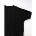 KURASHI & Trips PUBLISHING クラシ&トリップスパブリッシング 北欧暮らしの道具店  涼しさも、品のよさも　きれい色のＴシャツブラウス トップス  黒 ブラック 【中古】