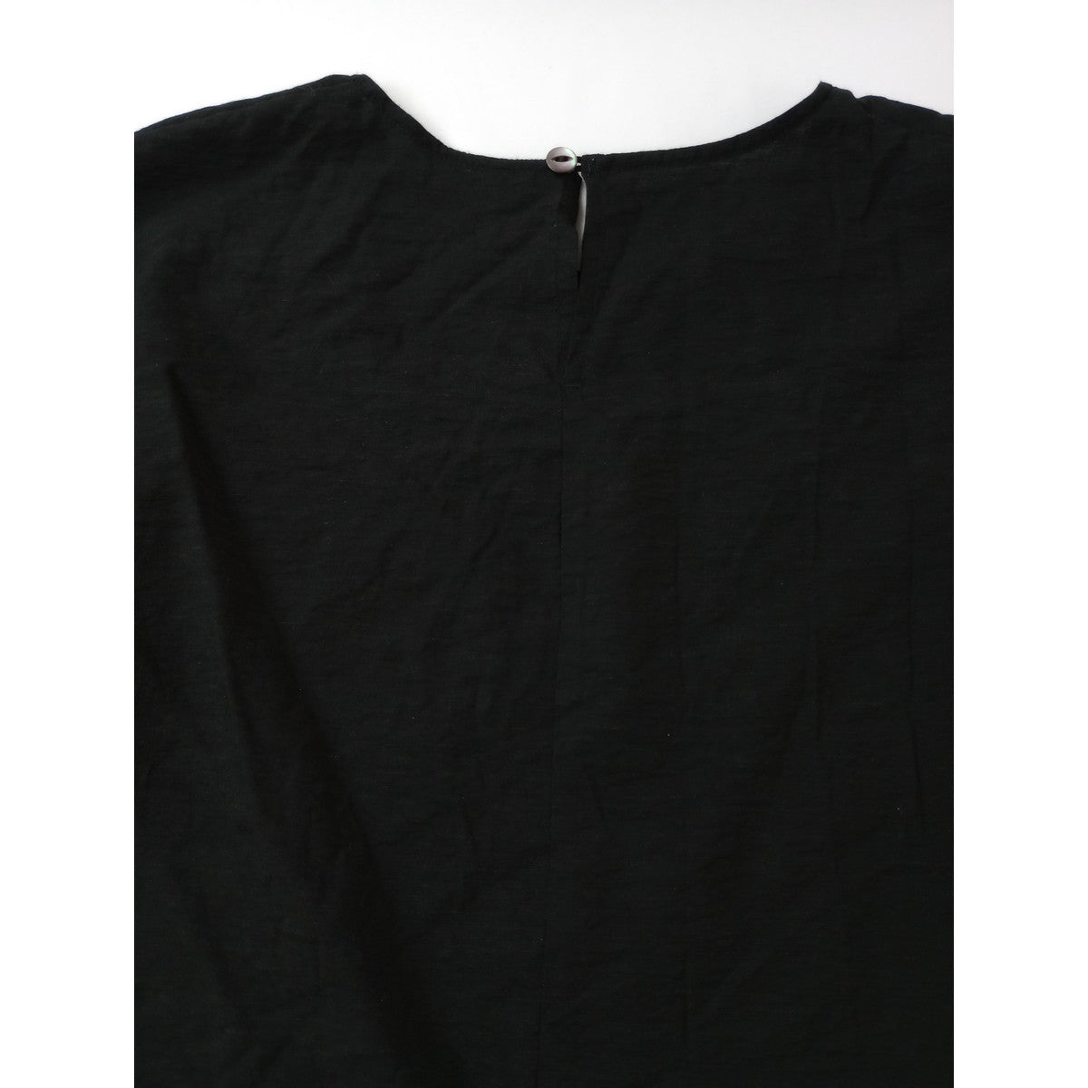 KURASHI & Trips PUBLISHING クラシ&トリップスパブリッシング 北欧暮らしの道具店  涼しさも、品のよさも　きれい色のＴシャツブラウス トップス  黒 ブラック 【中古】