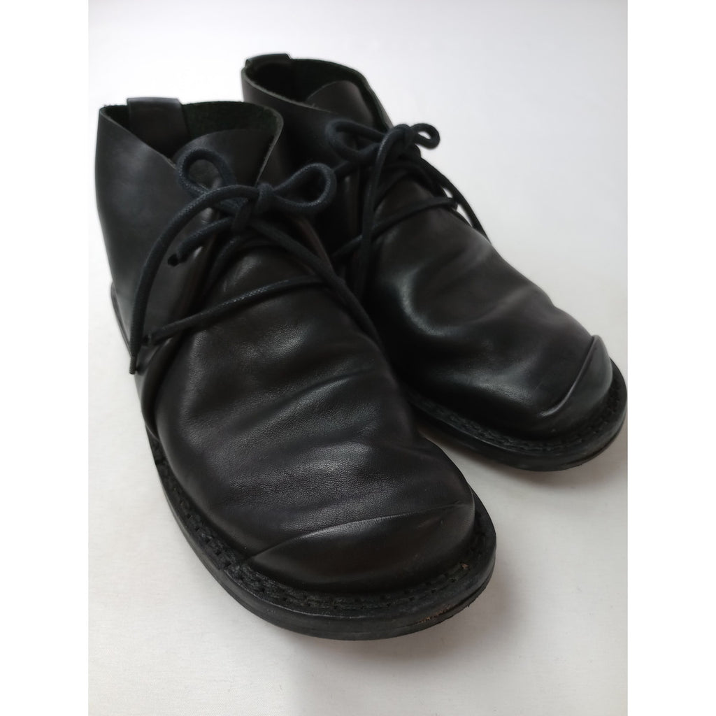 trippen トリッペン SPACE スペース レザー シューズ ブーツ  黒 ブラック  37 【中古】