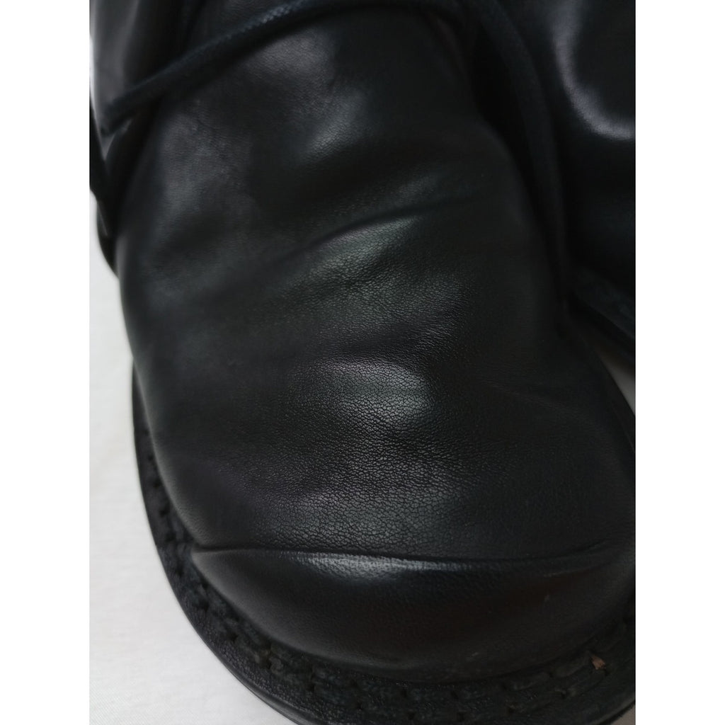 trippen トリッペン SPACE スペース レザー シューズ ブーツ  黒 ブラック  37 【中古】