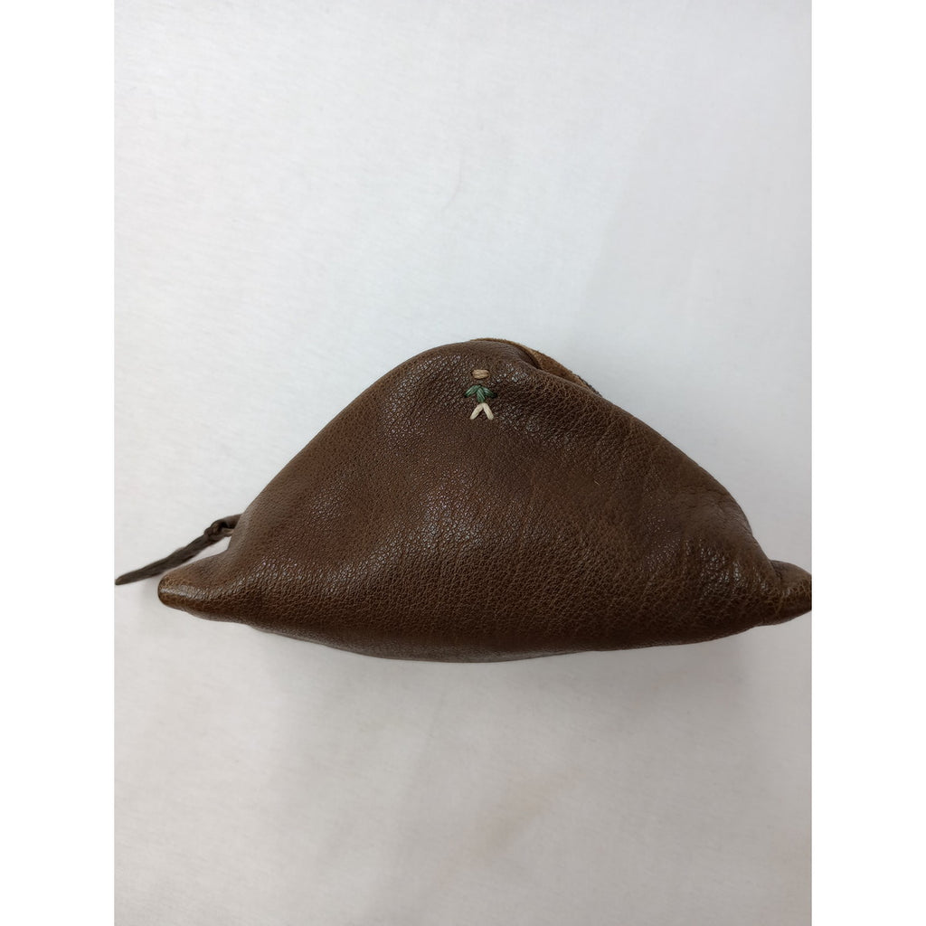 HENRY BEGUELIN エンリーベグリン コインケース  財布 ウォレット  ダークブラウン 【中古】