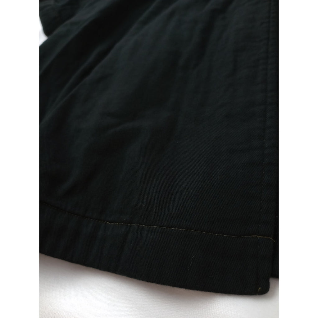 〈染〉 babaghuri  ババグーリ ロング   コート 黒 ブラック  36 【中古】