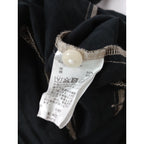 〈染〉Gauze#  ガーゼ   リネン コットン ロング  ドレス ワンピース 黒 ブラック 【中古】