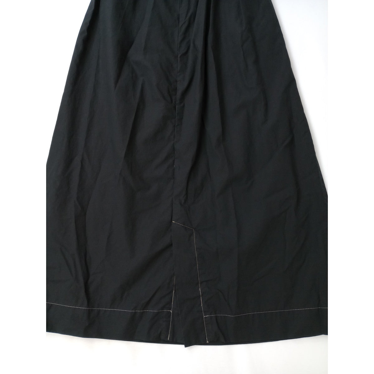 〈染〉  humoresque ユーモレスク  tight skirt タイトスカート 黒 ブラック  【中古】