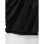 〈染〉comme des garcons コムデギャルソン  コムコム リネン サルエル  パンツ  黒 ブラック 【中古】